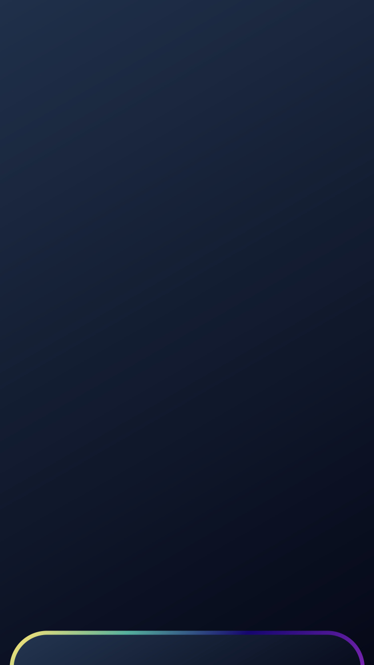 电蓝色的, 地平线, 品红色, 午夜 壁纸 750x1334 允许