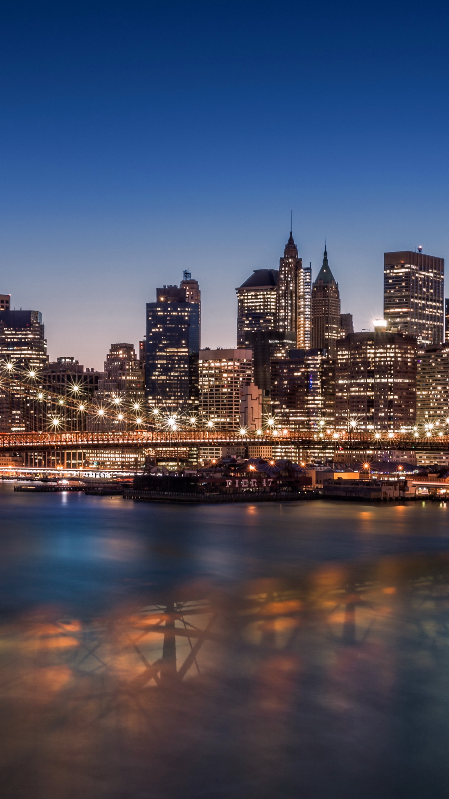Metraje, Puente de Brooklyn, Área Urbana, Asentamiento Humano, Video. Wallpaper in 1440x2560 Resolution