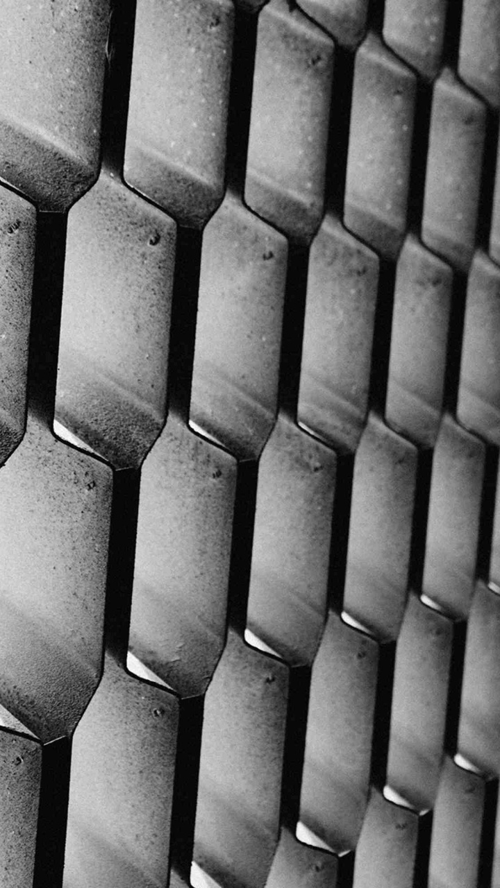 Black and White Checkered Textile. Wallpaper in 720x1280 Resolution