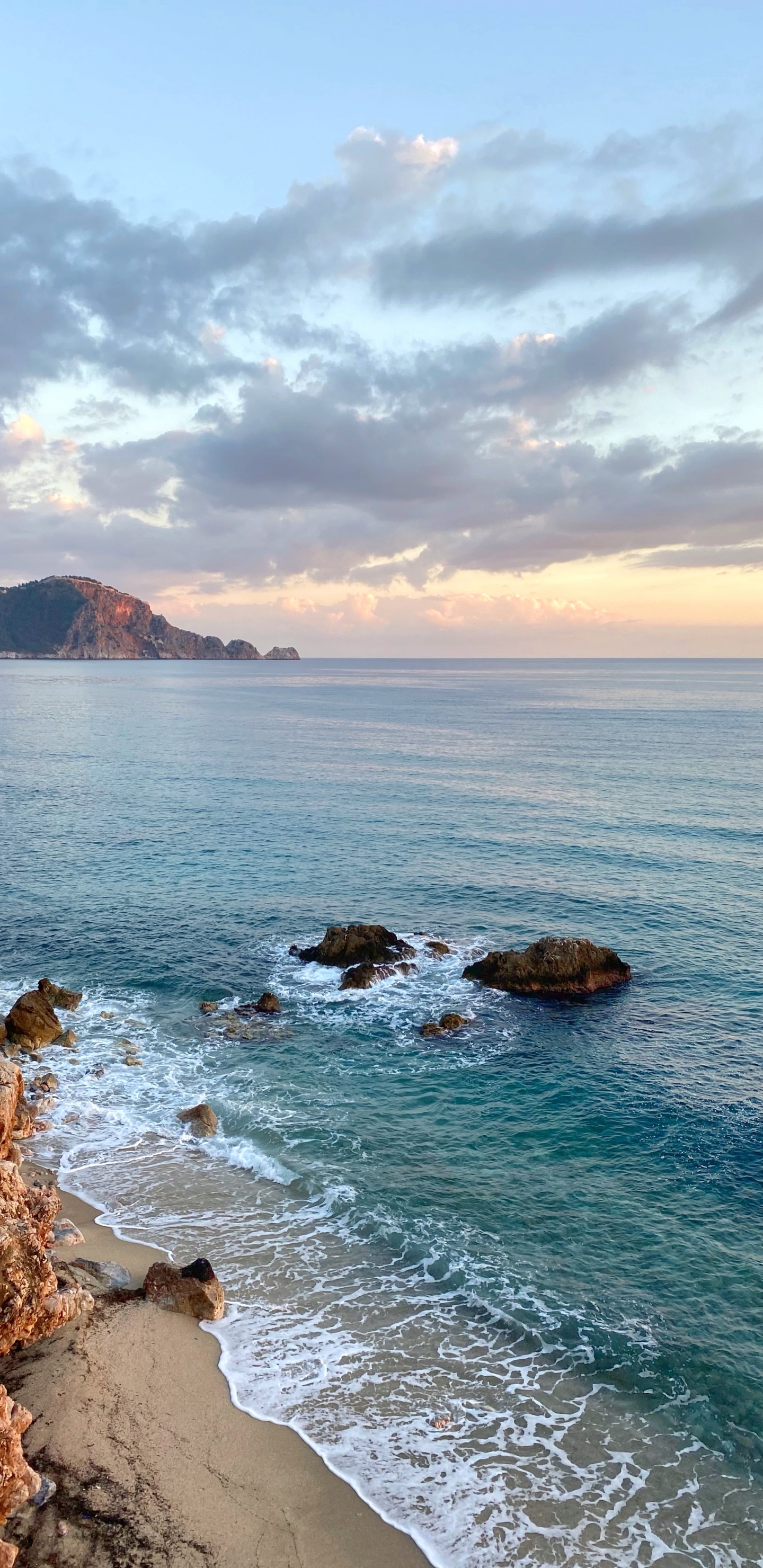 大海, 水资源, Azure, 自然景观, 地形 壁纸 1440x2960 允许