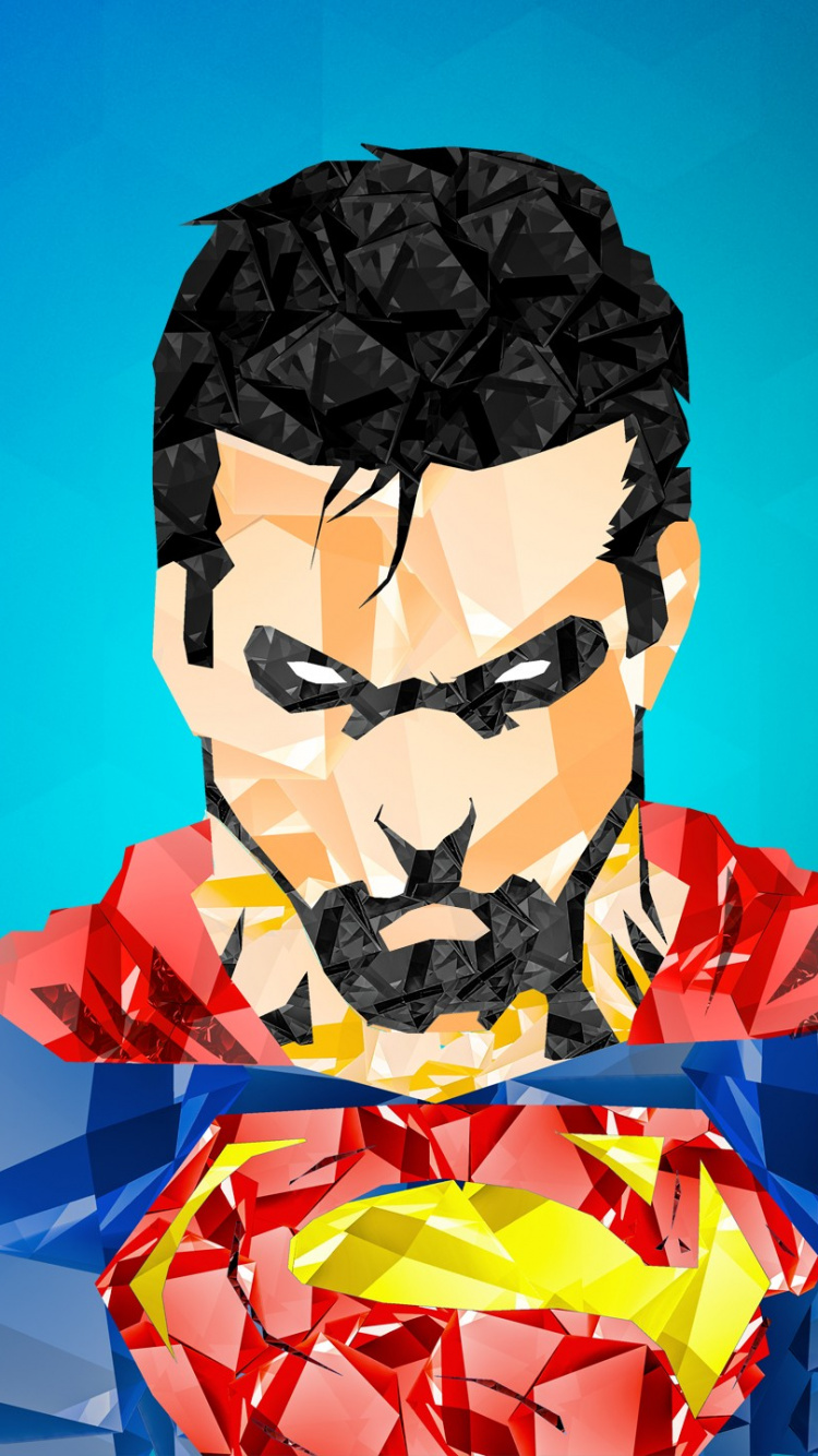 Hombre en Camisa de Manga Larga Azul y Roja. Wallpaper in 750x1334 Resolution