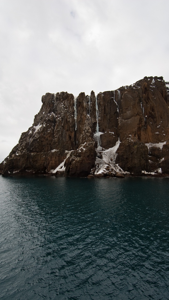 Body of Water, Sea, Rock, Coastal and Oceanic Landforms, Cliff. Wallpaper in 720x1280 Resolution
