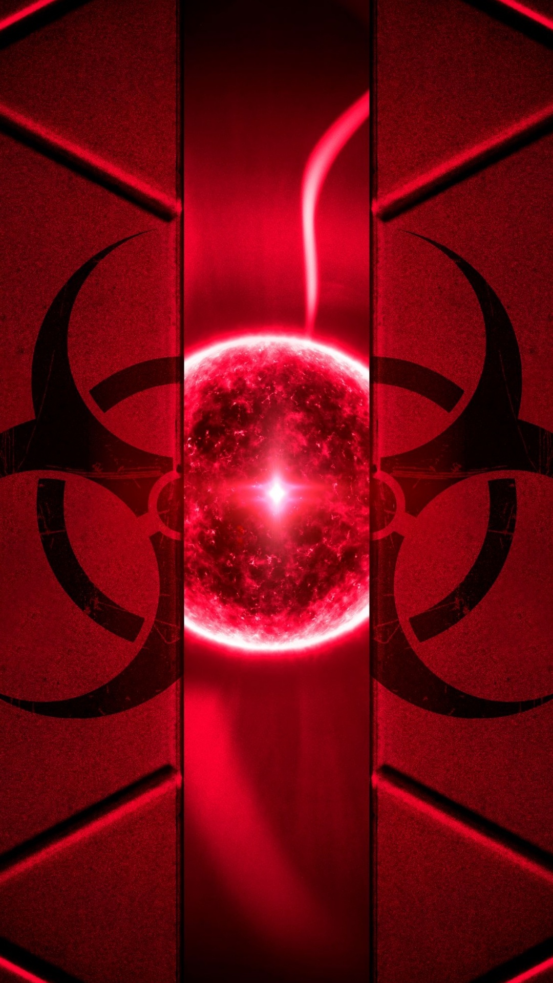 光, 夜灯, 灯, 电光, 红色的 壁纸 1080x1920 允许