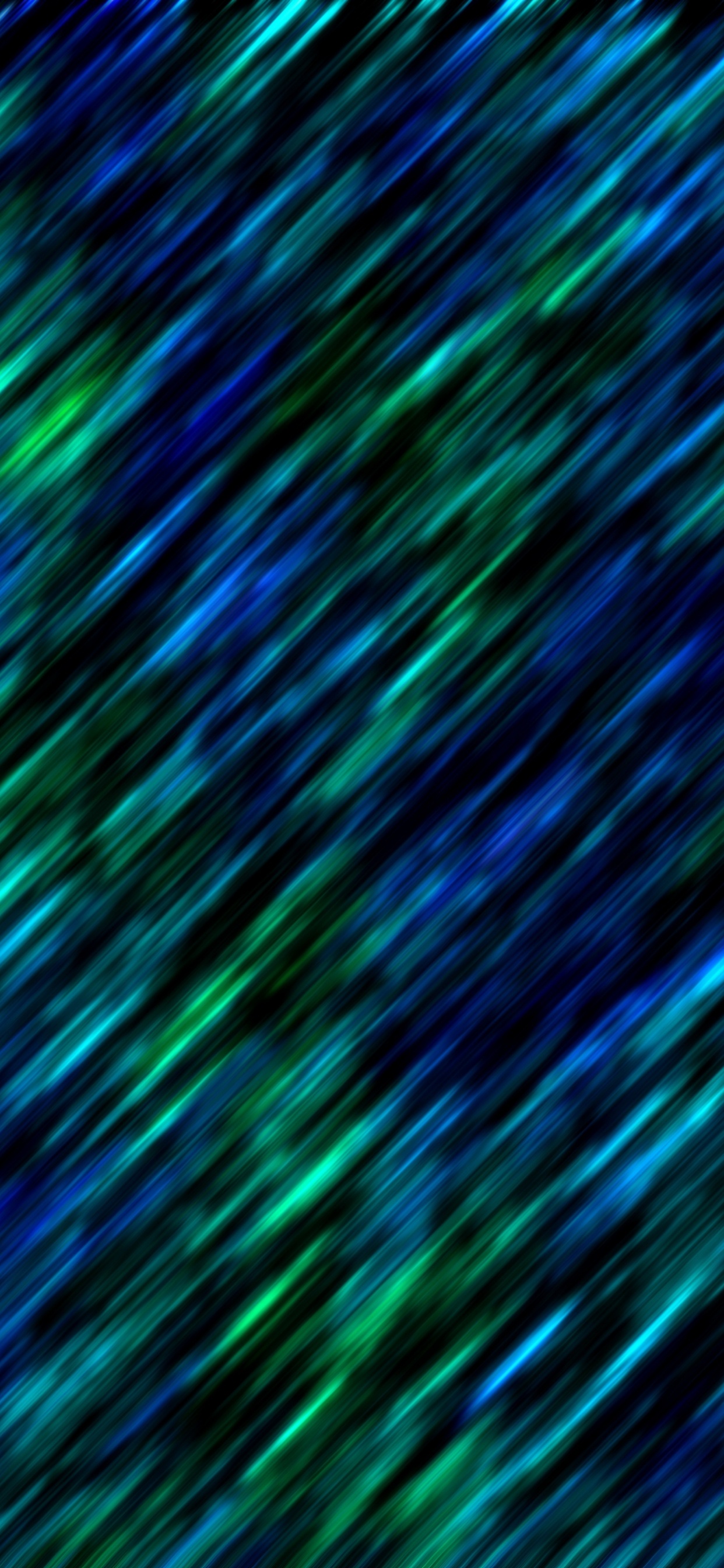 Pintura Abstracta Verde y Azul. Wallpaper in 1242x2688 Resolution