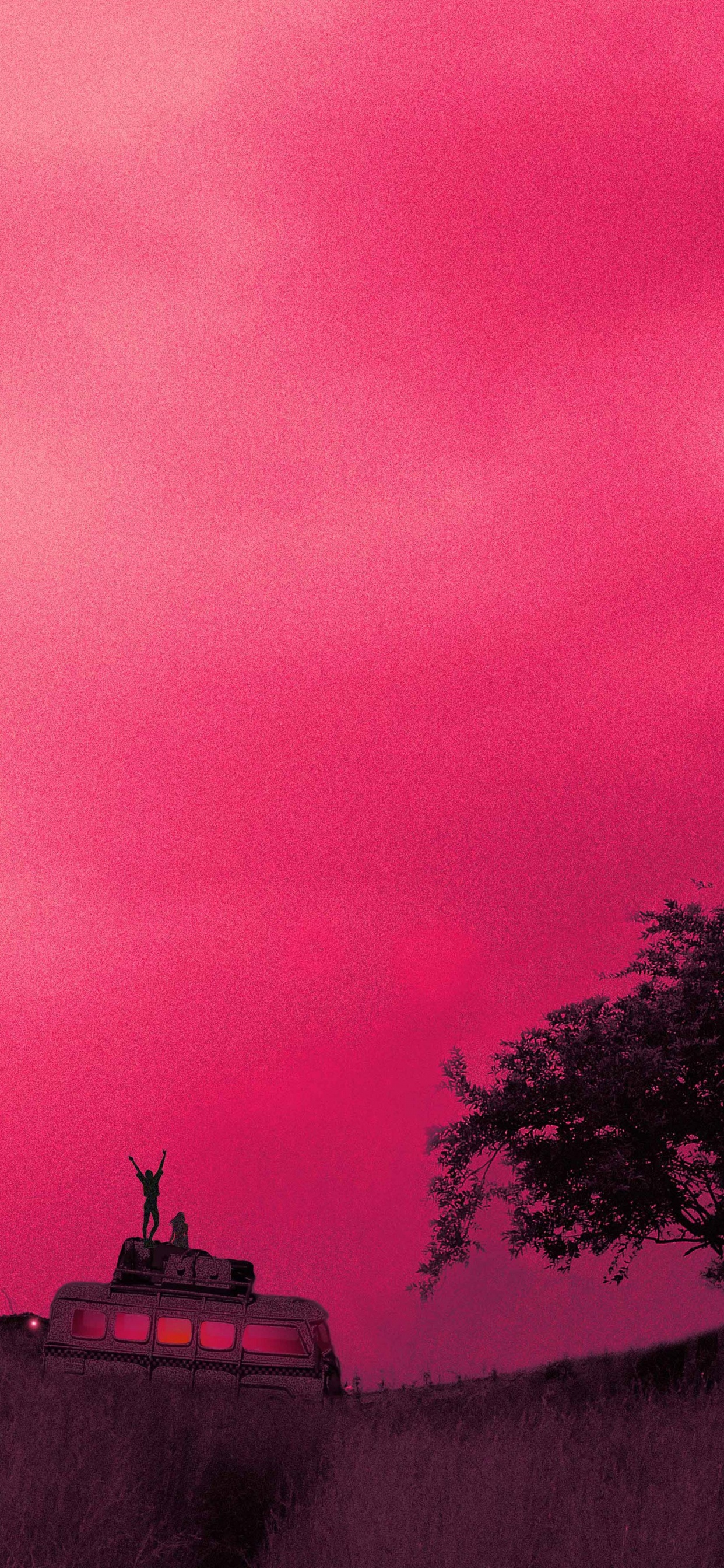 Atmosphère, L'écorégion, Afterglow, Purple, Paysage Naturel. Wallpaper in 1242x2688 Resolution