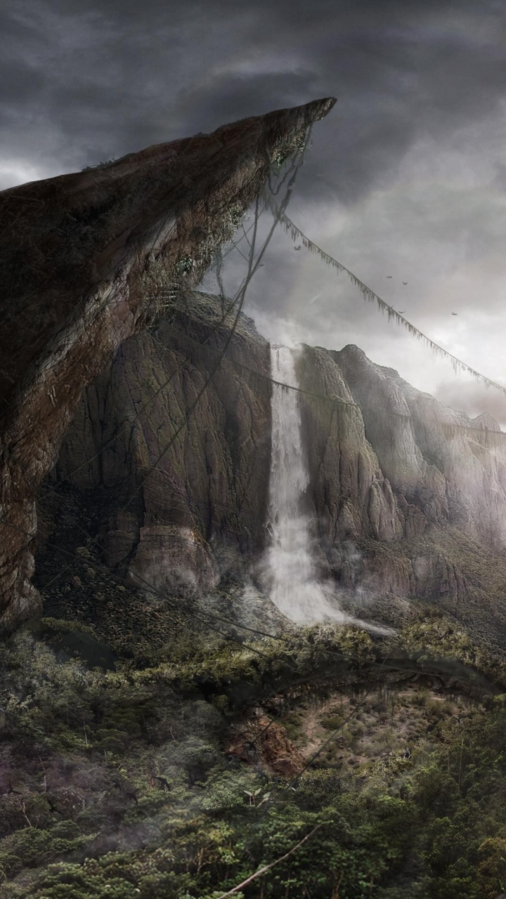 自然景观, 热带雨林, 形成, 森林, 丛林 壁纸 720x1280 允许