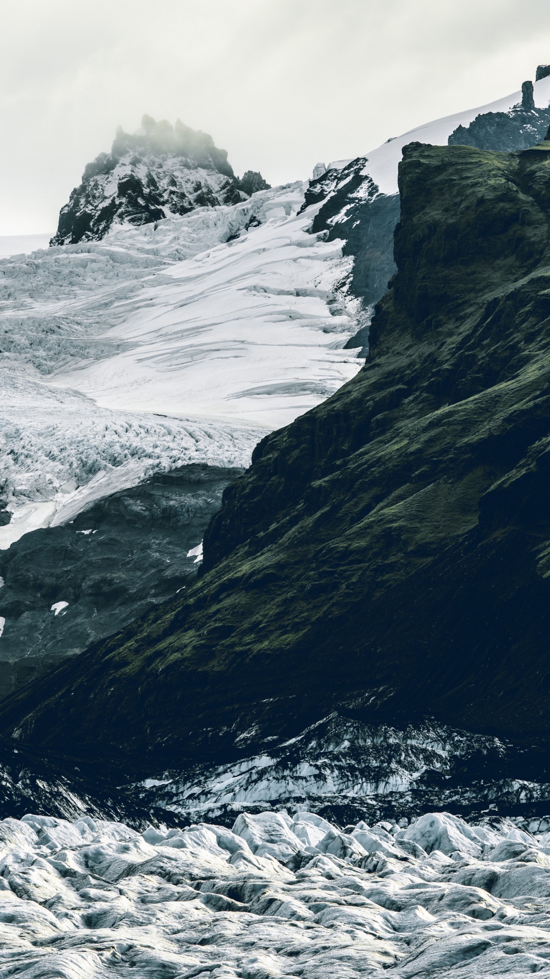 Promontorio, la Conformación de la Tierra, Glaciar, Oceano, Mar. Wallpaper in 1080x1920 Resolution