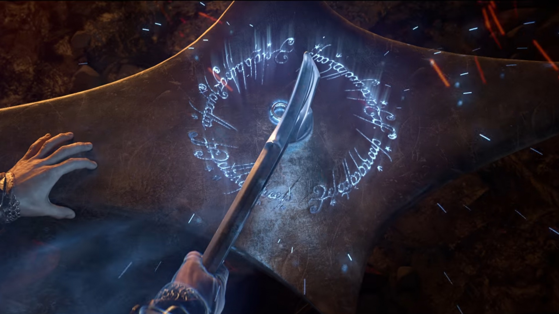 Sauron, Mordor, Space, Darkness, Middle Earth. Wallpaper in 1920x1080 Resolution