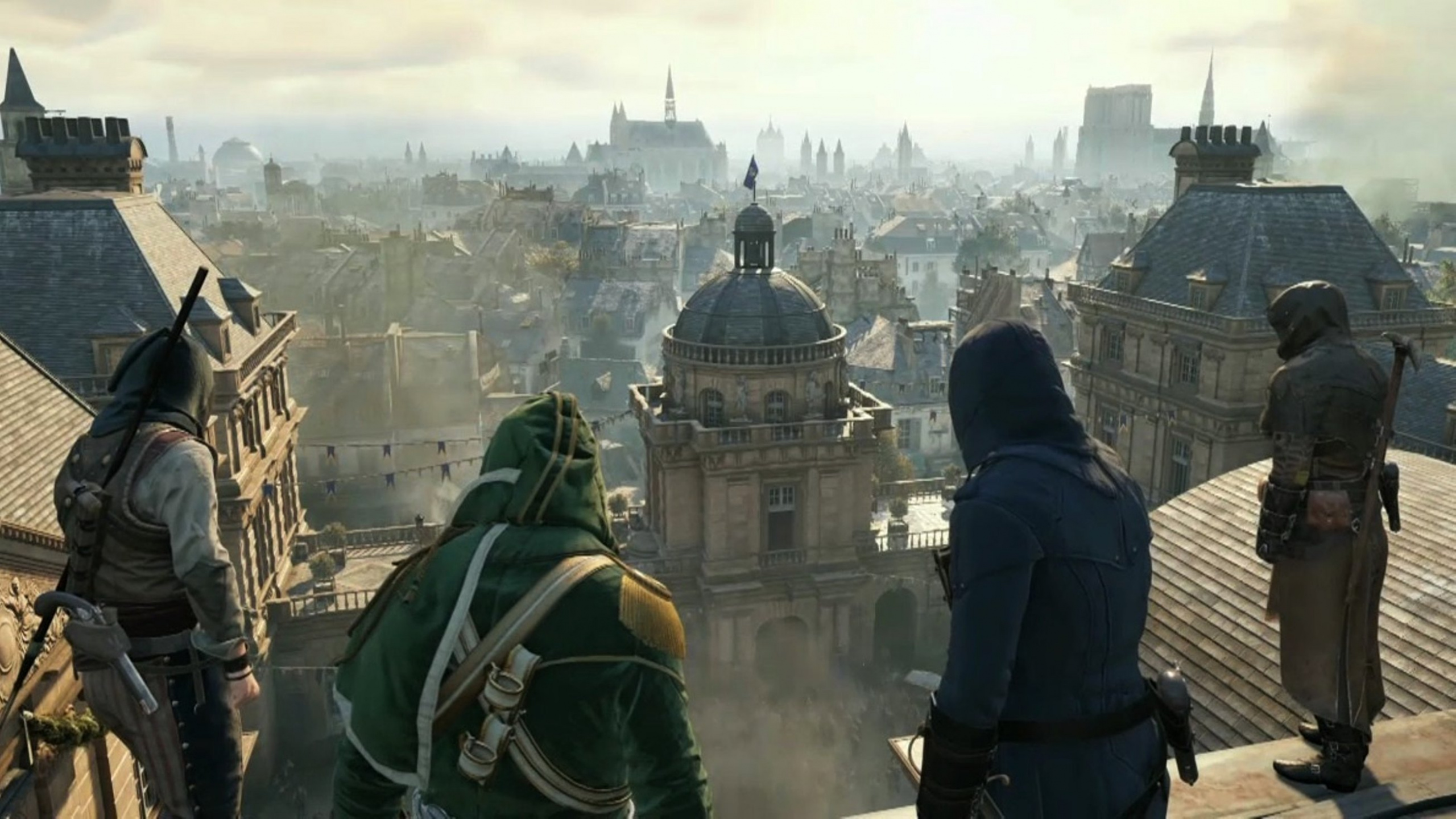 Ubisoft, Arno Dorian, un Gameplay Coopératif, Xbox One, Jeu Pc. Wallpaper in 2560x1440 Resolution