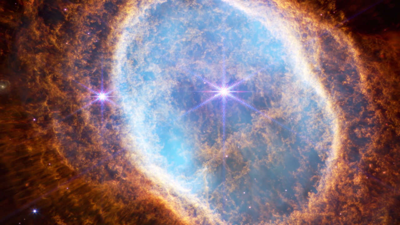 James-Webb-Weltraumteleskop, Ngc3132, Weltraumteleskop, Universum, Astronomie. Wallpaper in 1280x720 Resolution