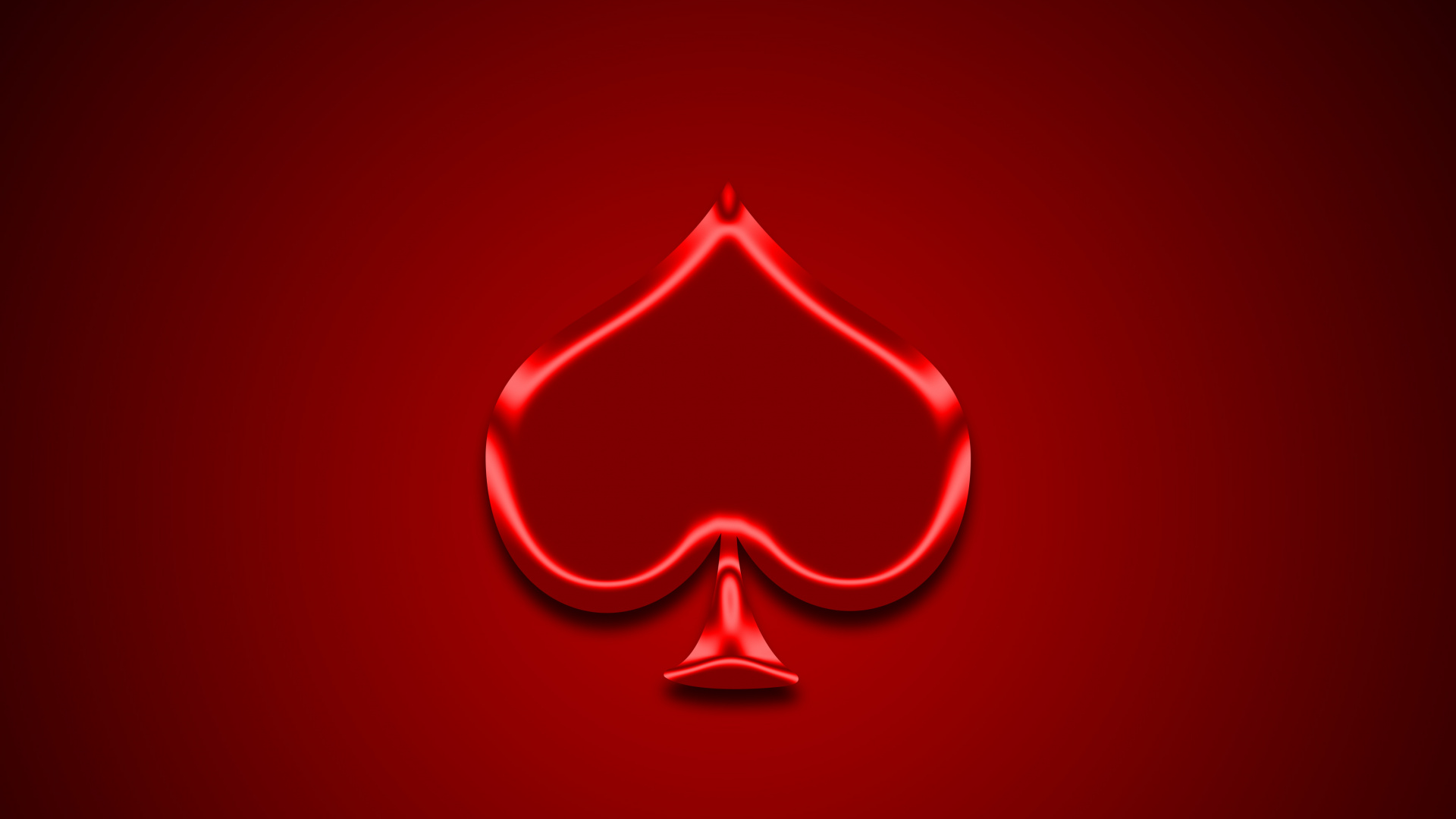 Coeur Rouge Avec Illustration de Coeur. Wallpaper in 1920x1080 Resolution