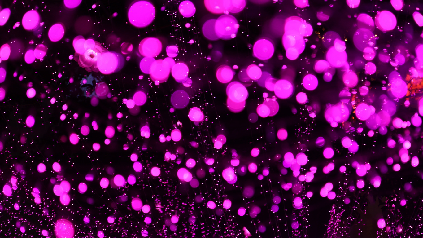 Purple and White Light Illustration. Wallpaper in 1366x768 Resolution