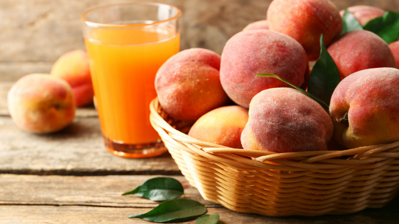 Peach, Fruits, Aliment, Vaisselle, Rangpur. Wallpaper in 1280x720 Resolution