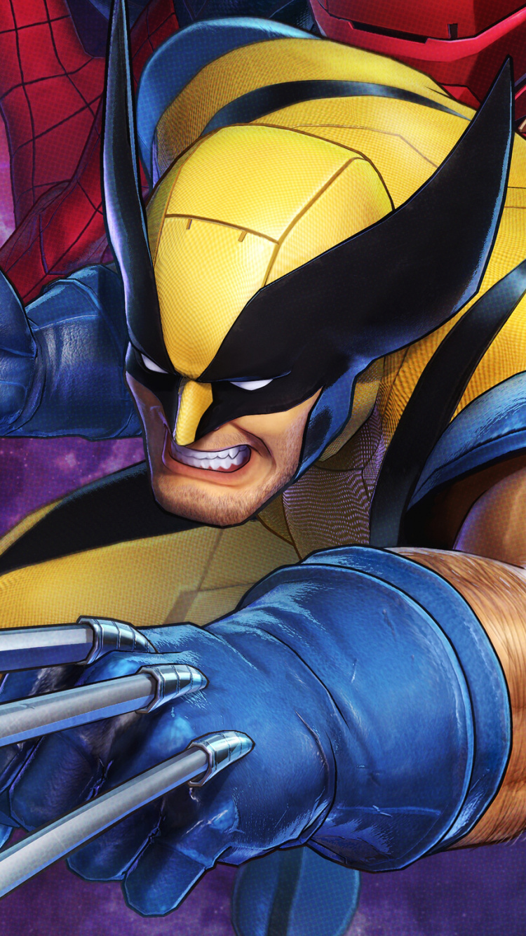 Marvel, Superhéroe, Wolverine, Protagonista, la Ficción. Wallpaper in 750x1334 Resolution