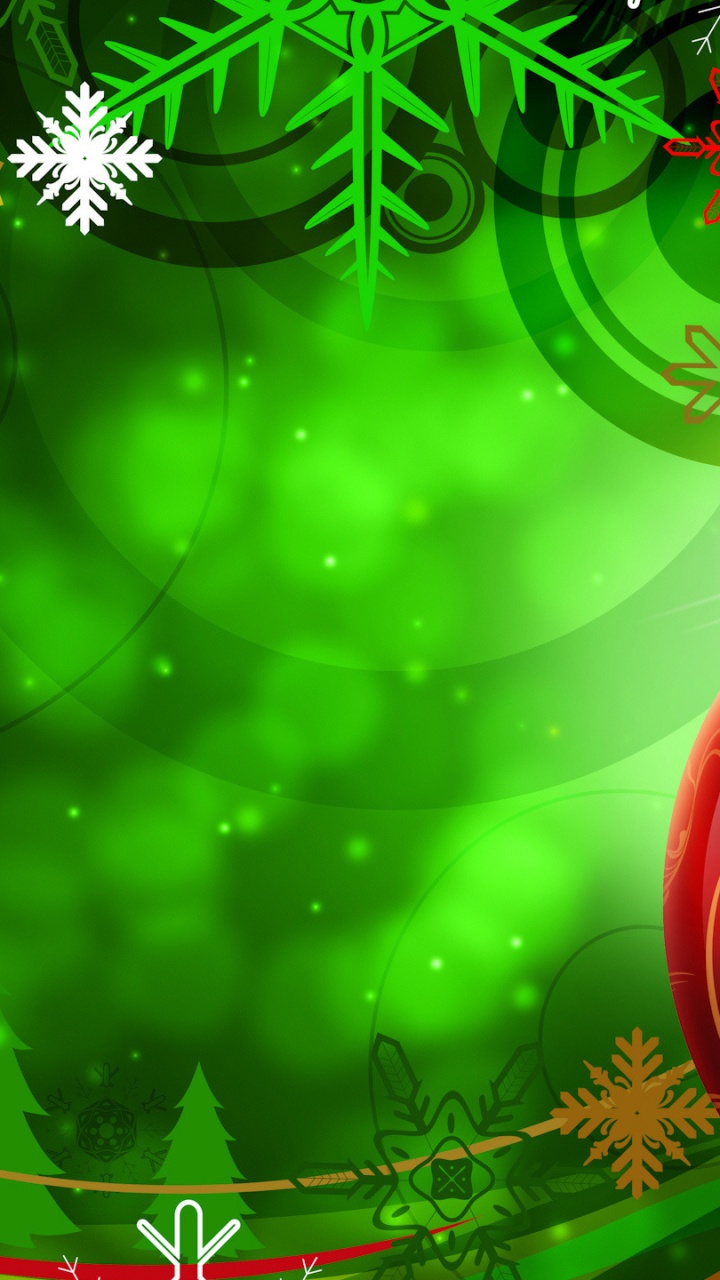 Christmas Day, Christmas Ornament, Christmas Decoration, Green, Christmas. Wallpaper in 720x1280 Resolution