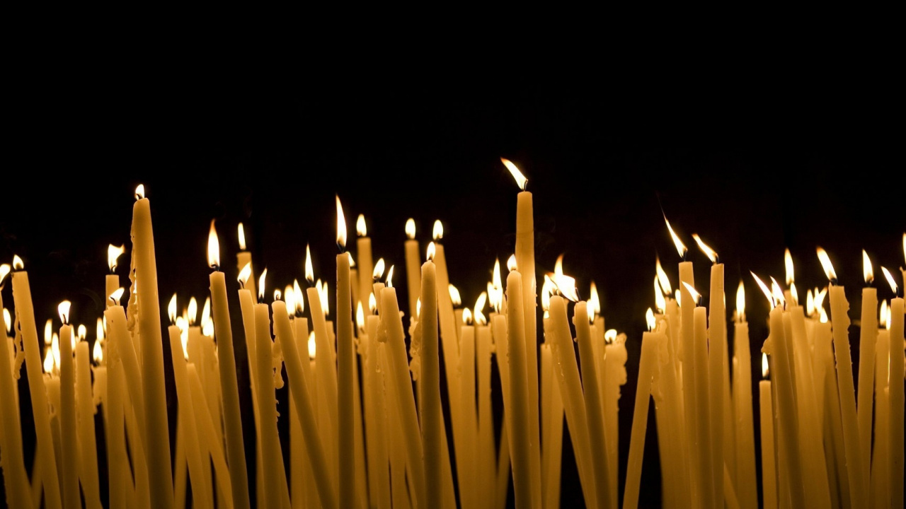 Candle, Lighting, Light, Flame, Interior Design. Wallpaper in 1280x720 Resolution