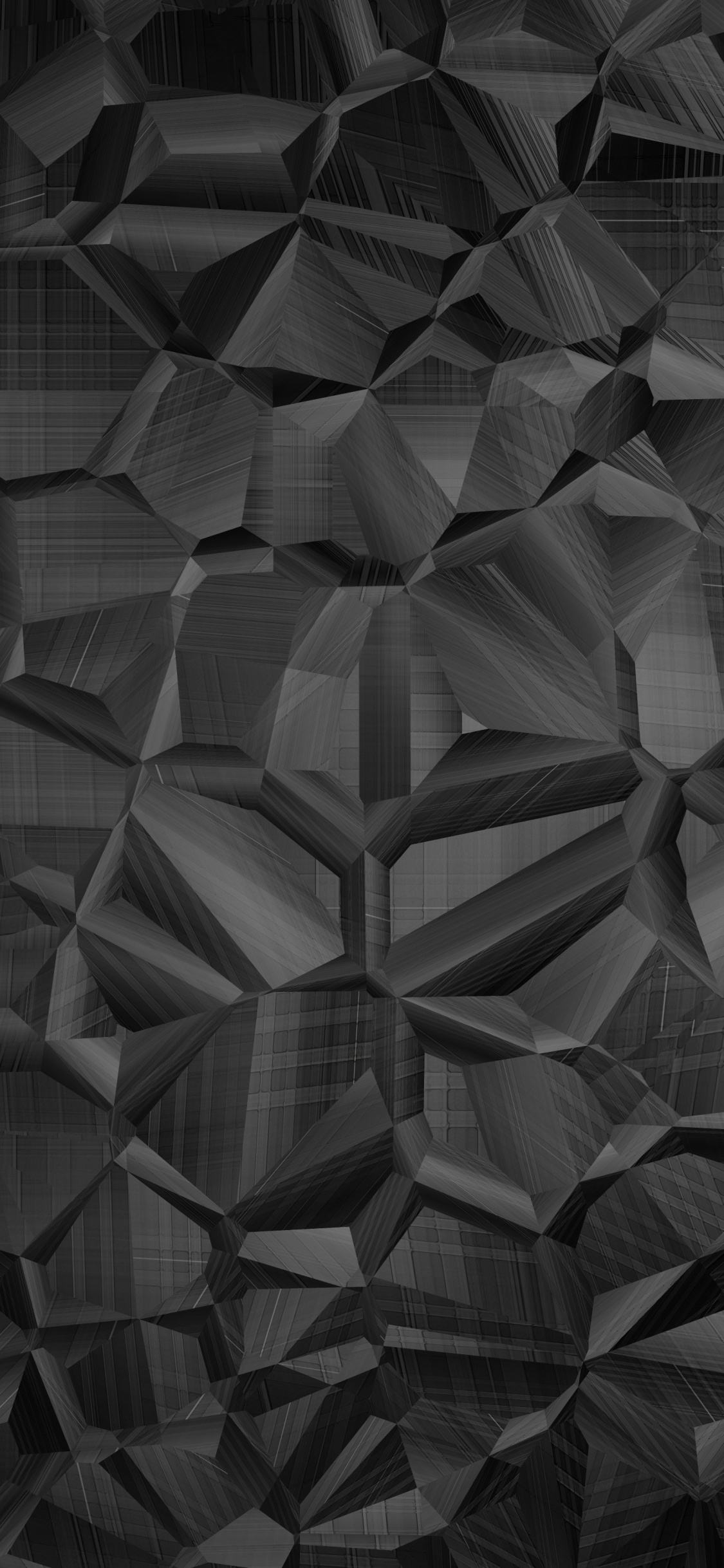 多边形, 三角形, 黑色的, 建筑, 对称 壁纸 1125x2436 允许