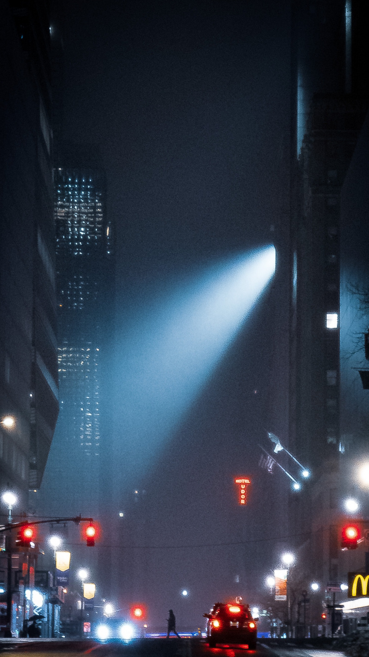 Download 750x1334 Wallpaper Design, Atmosphere, Building, Skyscraper, Automotive Lighting Design, Atmosphere, Building, Skyscraper, Automotive Lighting. Wallpaper in 750x1334 Resolution