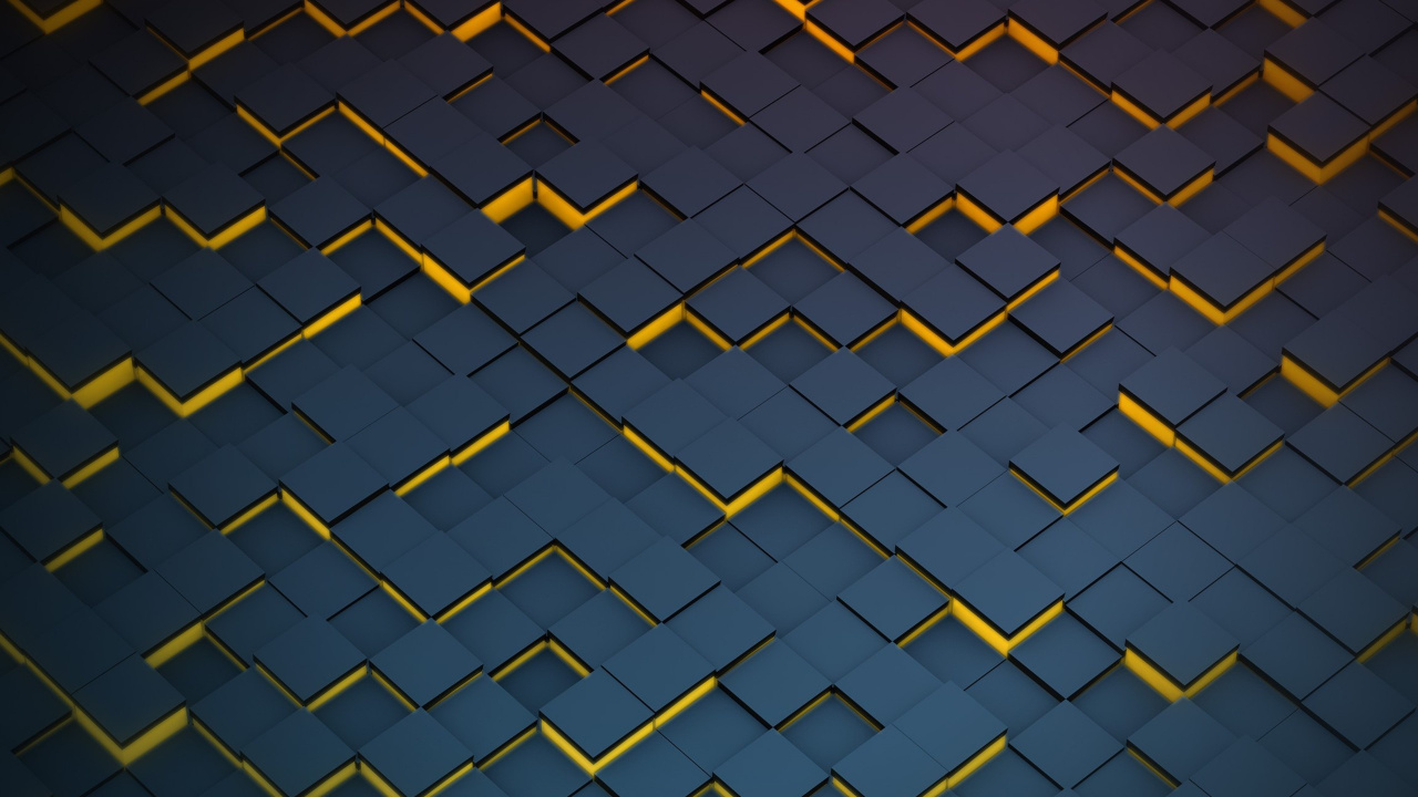 Blue and White Square Pattern. Wallpaper in 1280x720 Resolution