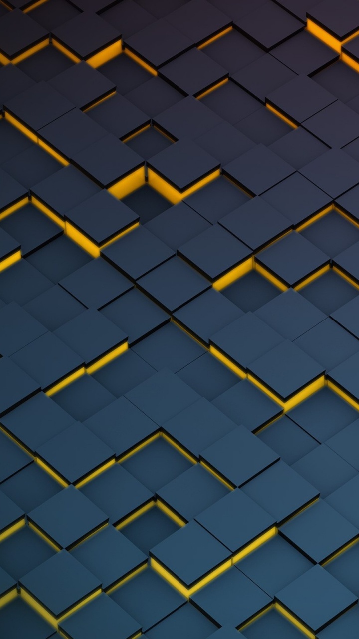 Blue and White Square Pattern. Wallpaper in 720x1280 Resolution