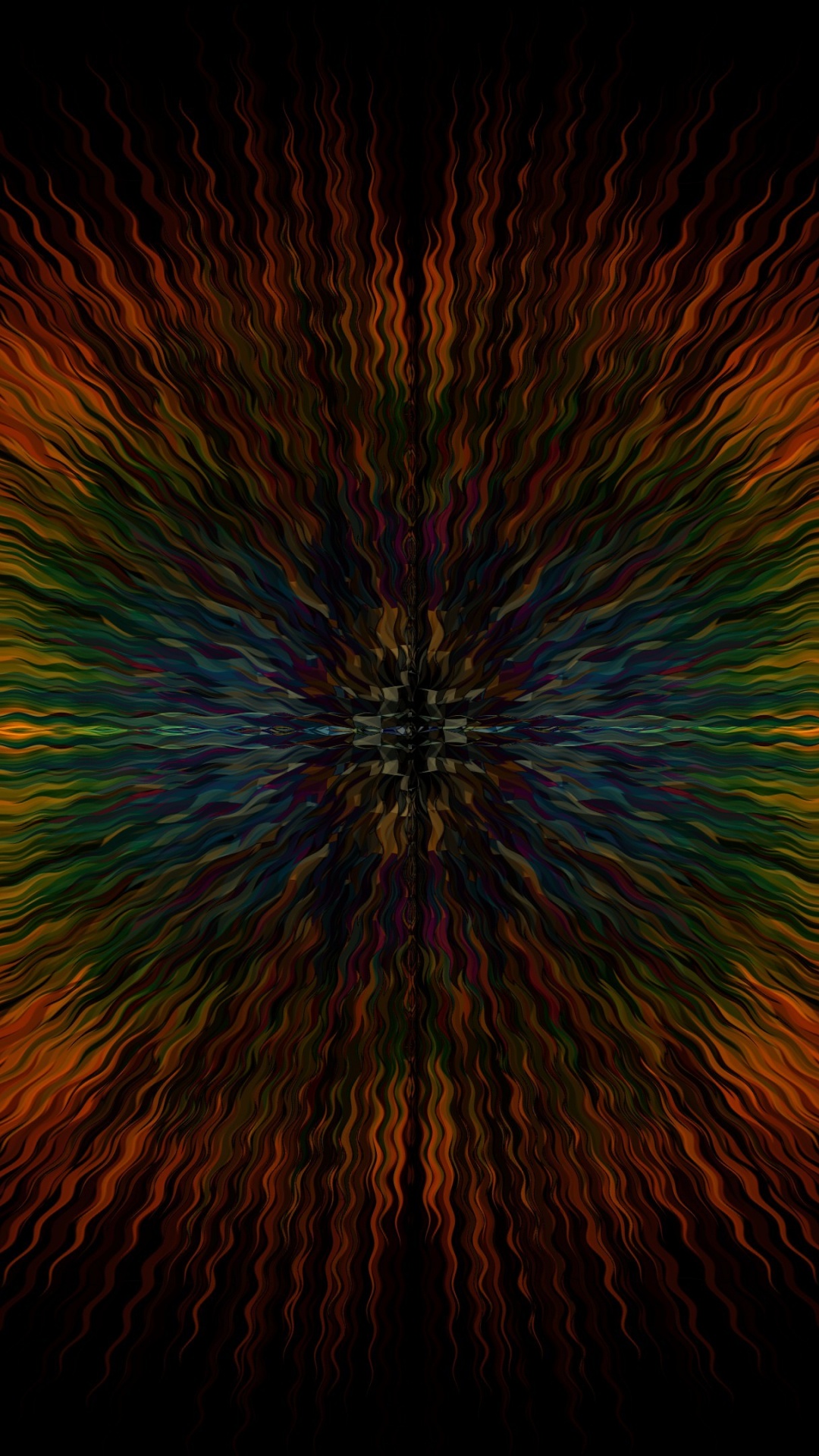 Luz Naranja y Verde en la Fotografía de Lapso de Tiempo.. Wallpaper in 1080x1920 Resolution