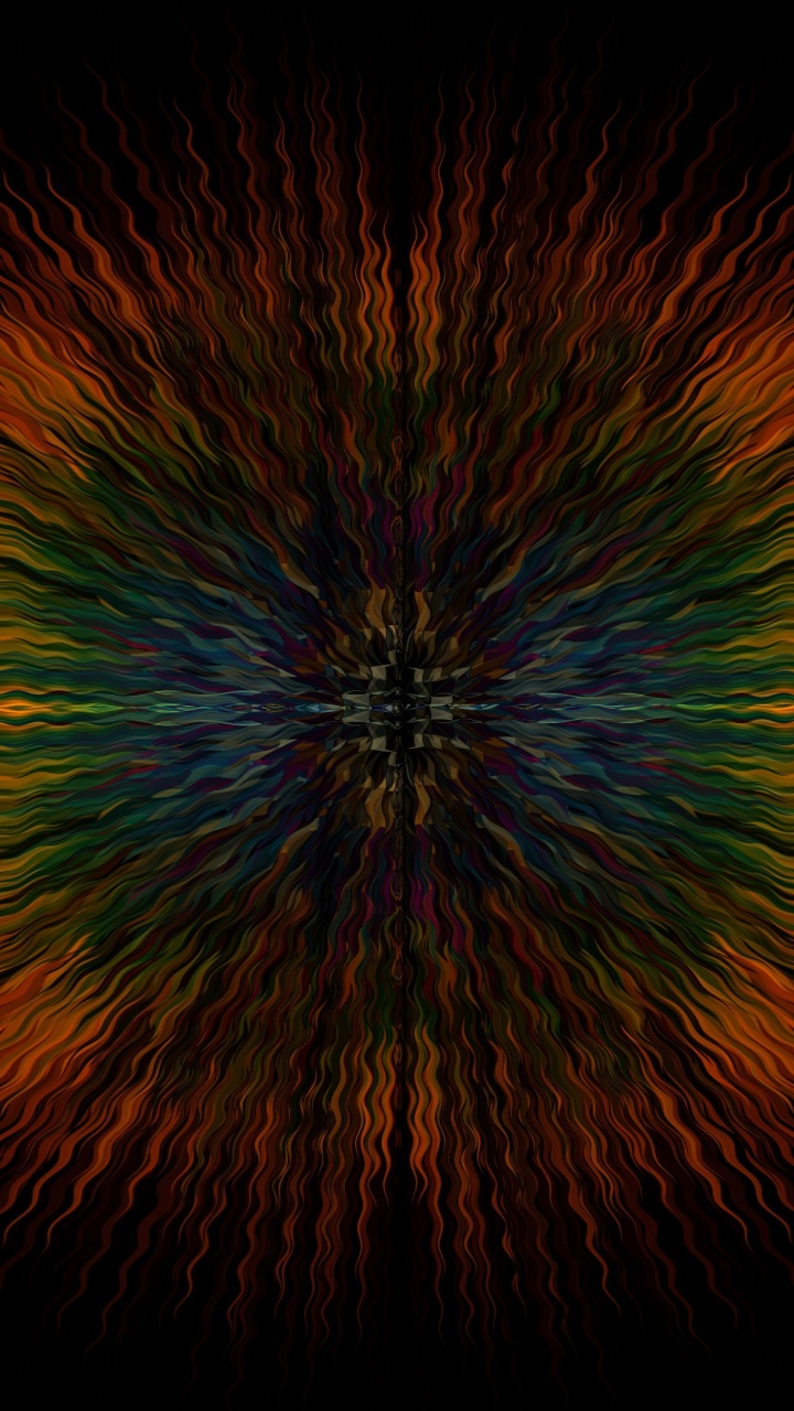 Lumière Orange et Verte Dans la Photographie en Accéléré. Wallpaper in 720x1280 Resolution