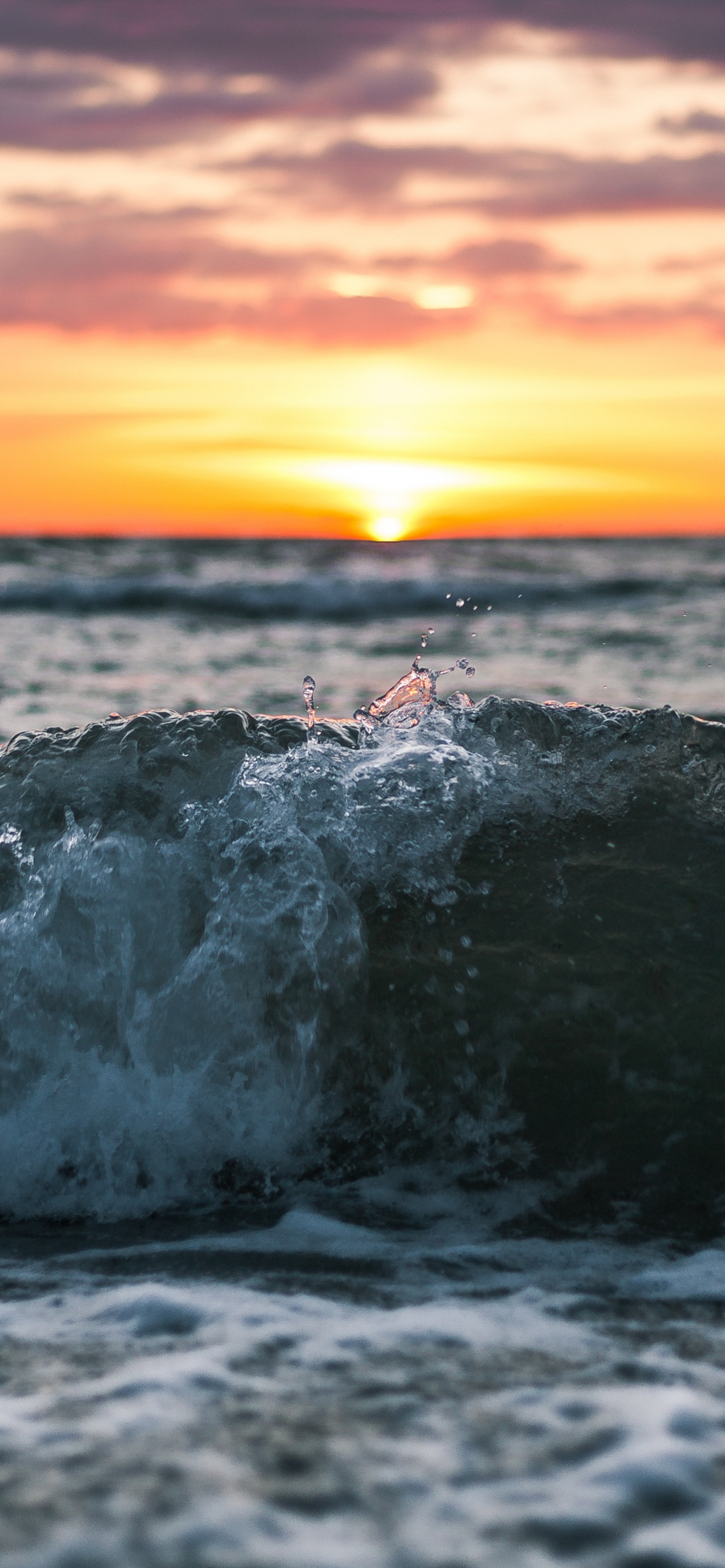 Shallow Water Waves, Water, Ocean, Sea, Wave. Wallpaper in 1242x2688 Resolution