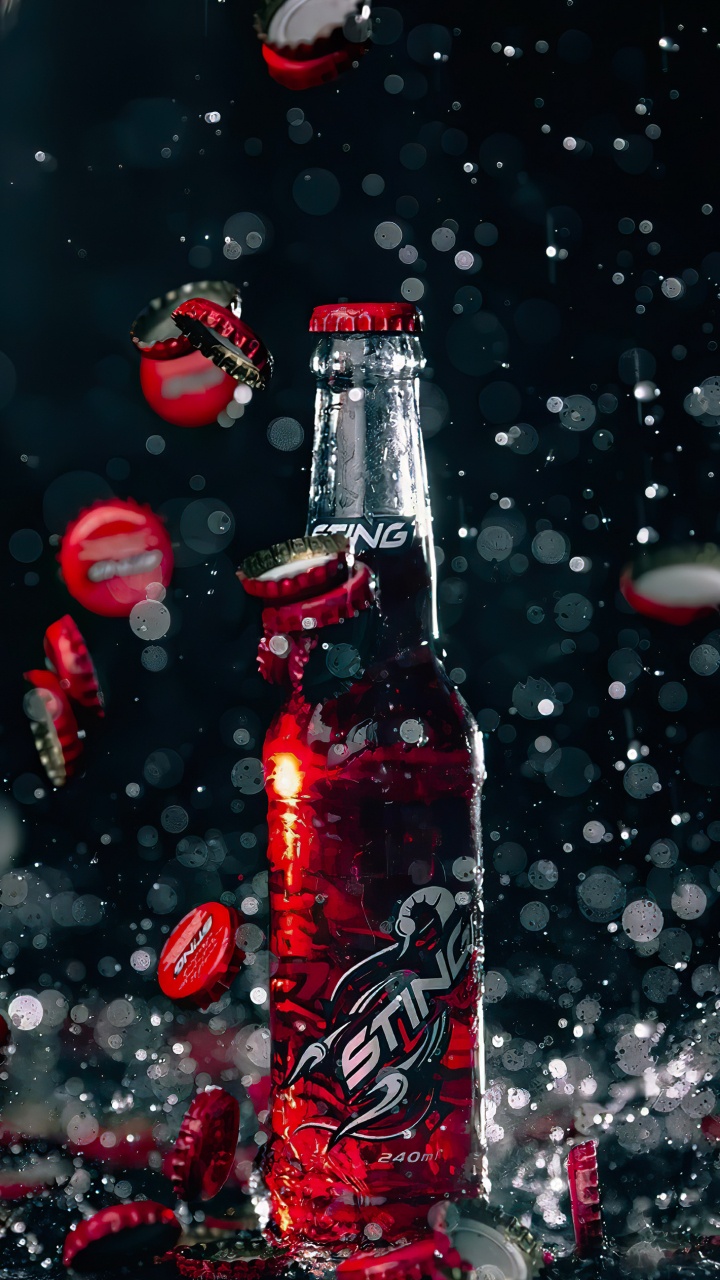 Plastic Bottle, Carbonated Drink, Glass Bottle, Bottle, Liquid. Wallpaper in 720x1280 Resolution