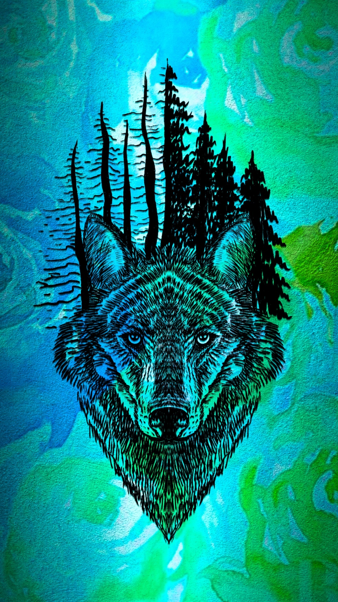 Submarino, Azure, Quijada, Arte, Felidae. Wallpaper in 1080x1920 Resolution