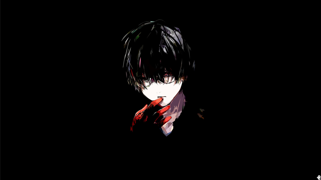 Personne en Chemise Noire à Manches Longues. Wallpaper in 1366x768 Resolution