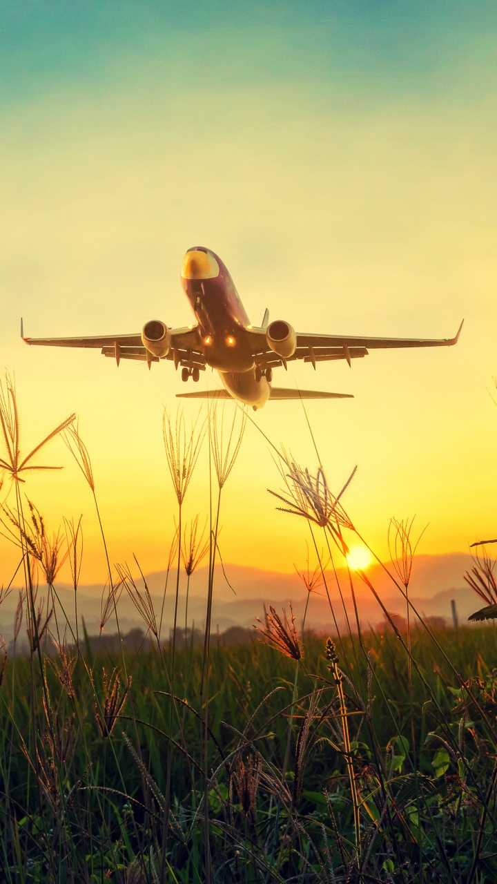 航班, 空中旅行, 航空, 旅行, 客机 壁纸 720x1280 允许
