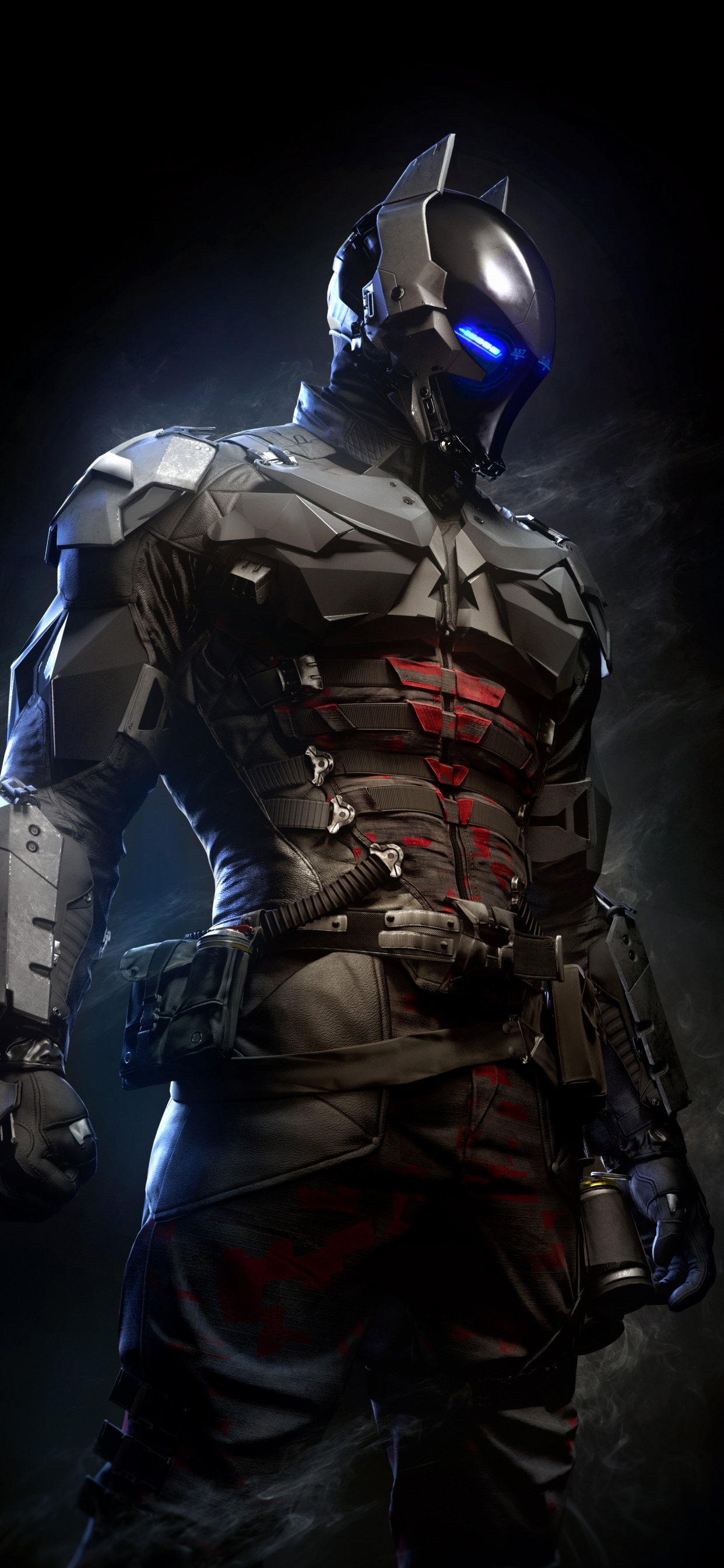 Batman Arkham Knight, Batman, Rocksteady Studios, Arkham Knight, Darkness. Wallpaper in 1242x2688 Resolution