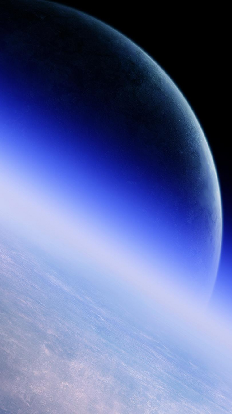 Blue Sky and White Clouds. Wallpaper in 750x1334 Resolution