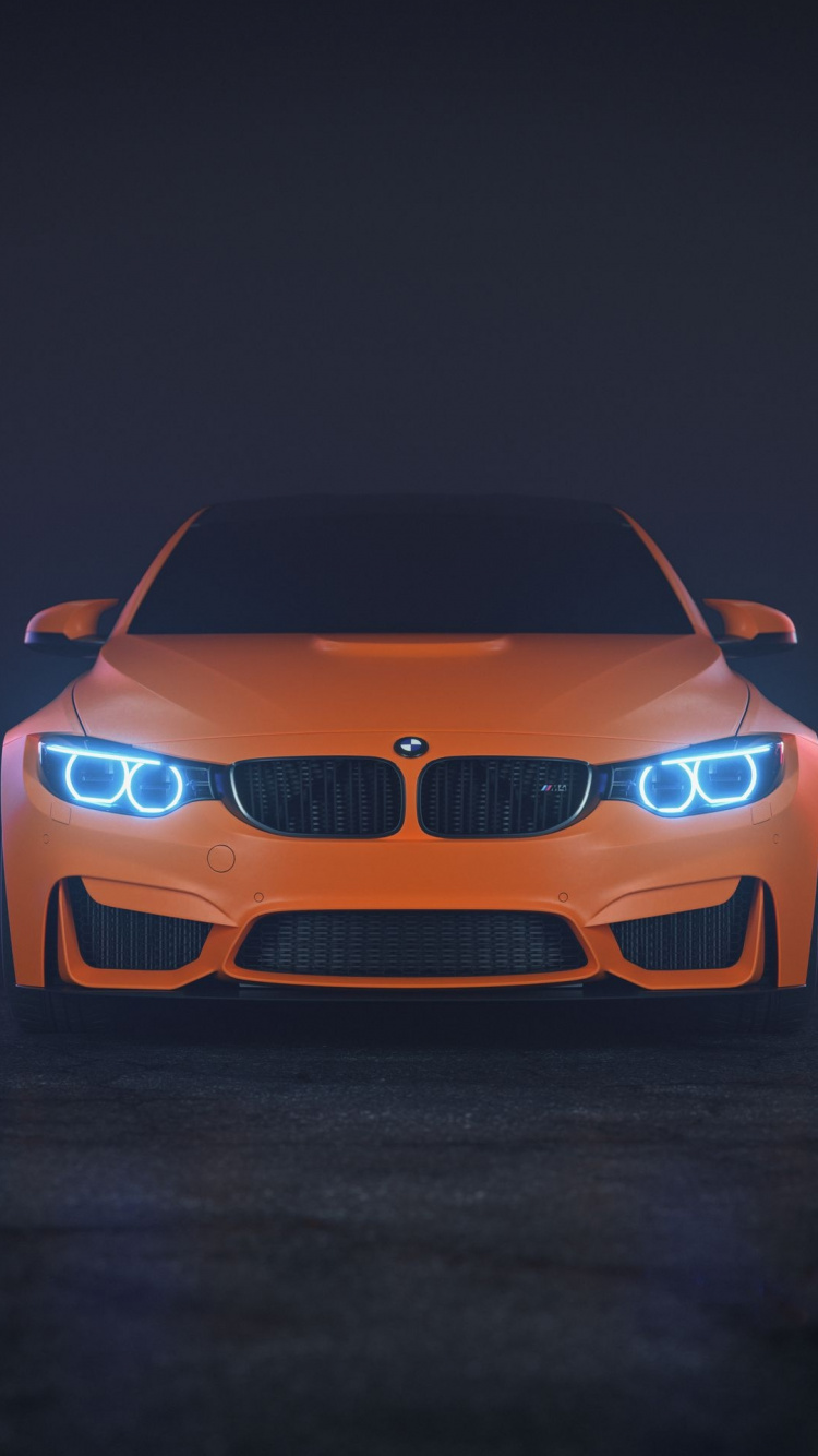 Bmw Orange, BMW, Bayerische Motoren Werke AG, Bmw M3, Car. Wallpaper in 750x1334 Resolution