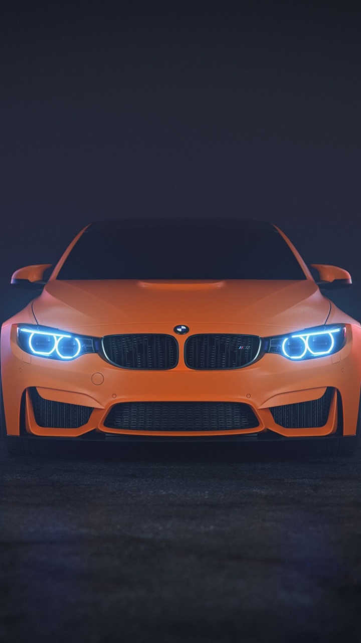 Bmw Orange, Bmw, Bayerische Motoren Werke AG, Bmw M3, Cars. Wallpaper in 720x1280 Resolution