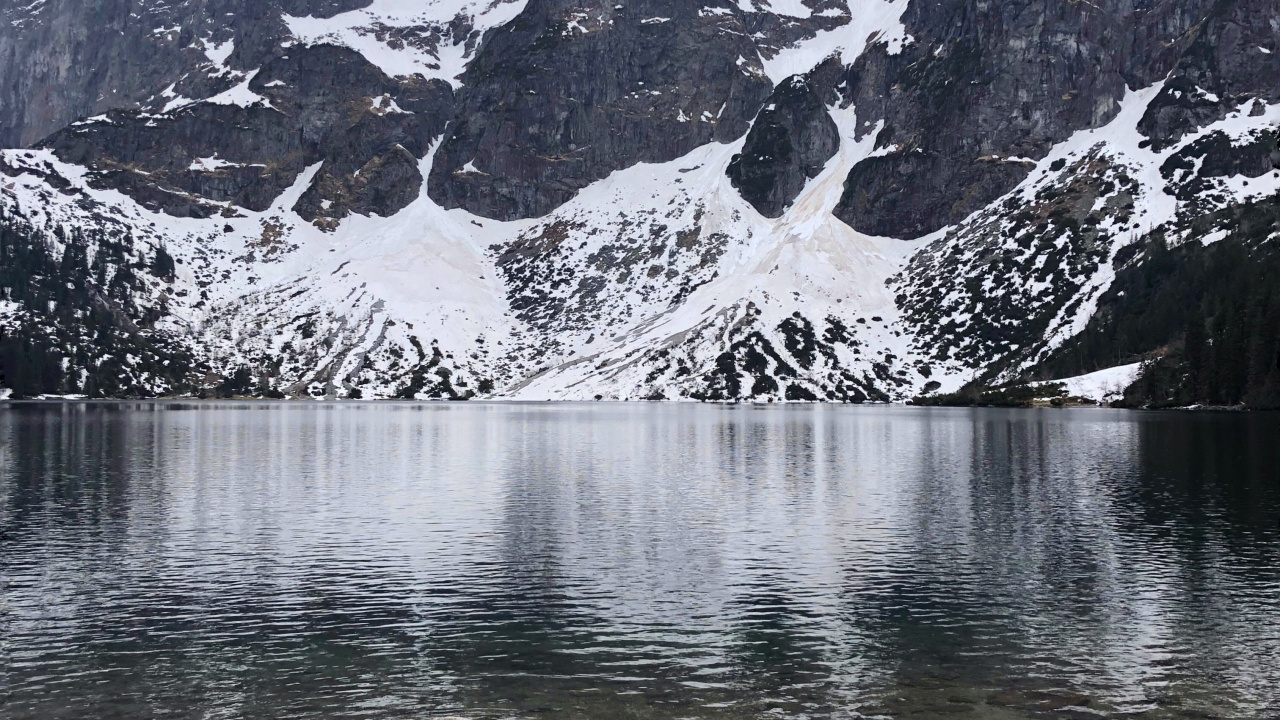 Morskie Oko, Zakopane, High Tatras, Mountainous Landforms, Mountain Range. Wallpaper in 1280x720 Resolution