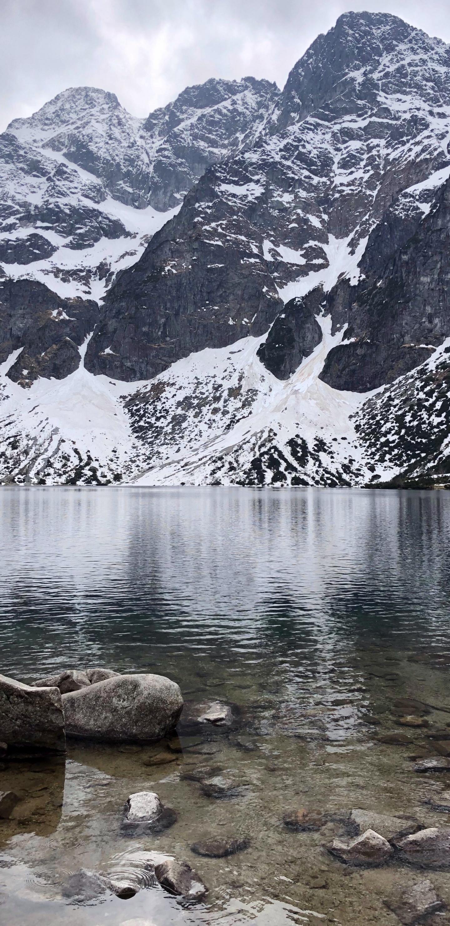 Morskie Oko, Zakopane, High Tatras, Mountainous Landforms, Mountain Range. Wallpaper in 1440x2960 Resolution