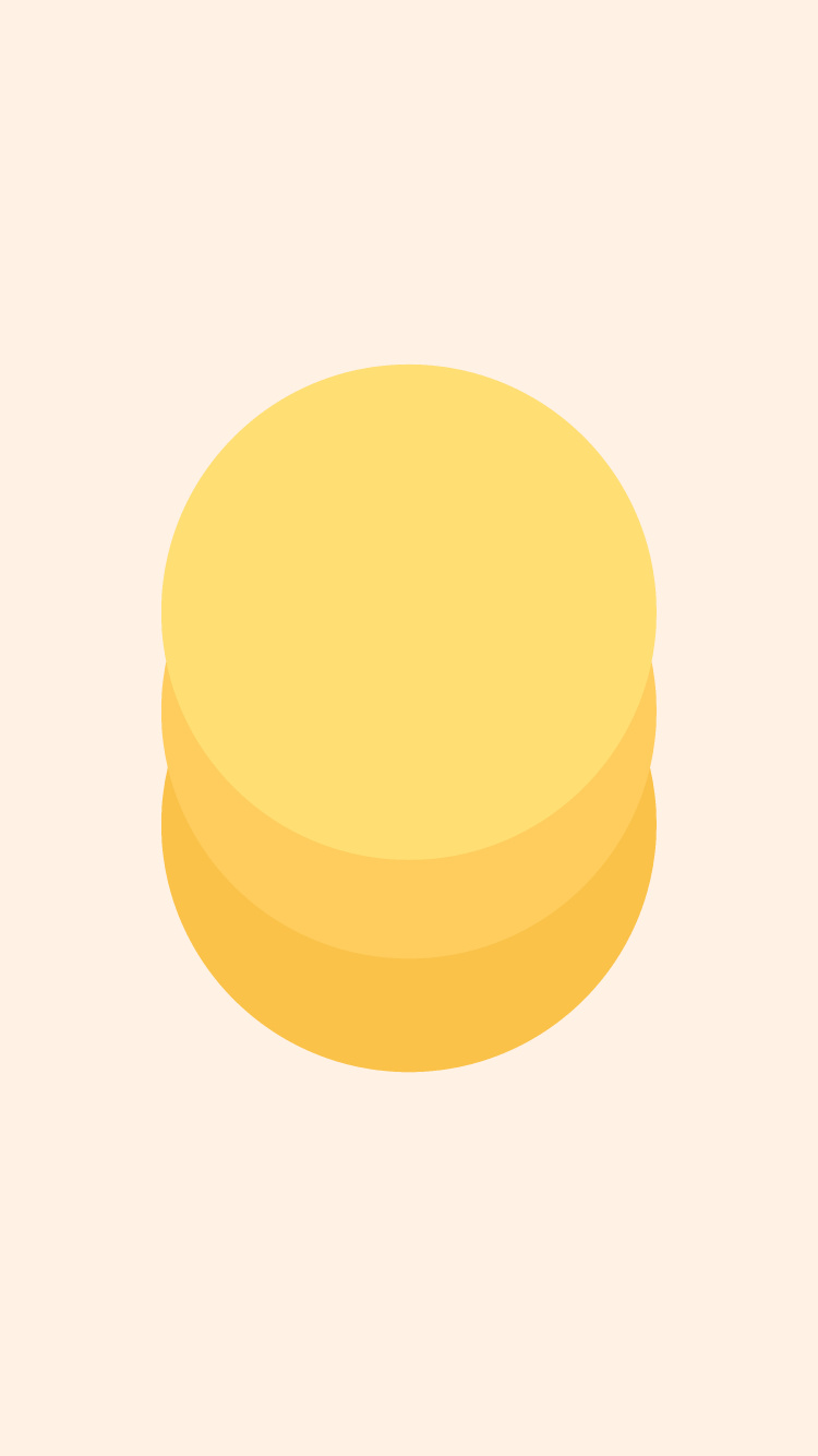 Orange, Coiffures, de Teintes et de Nuances, Cercle, Peach. Wallpaper in 750x1334 Resolution