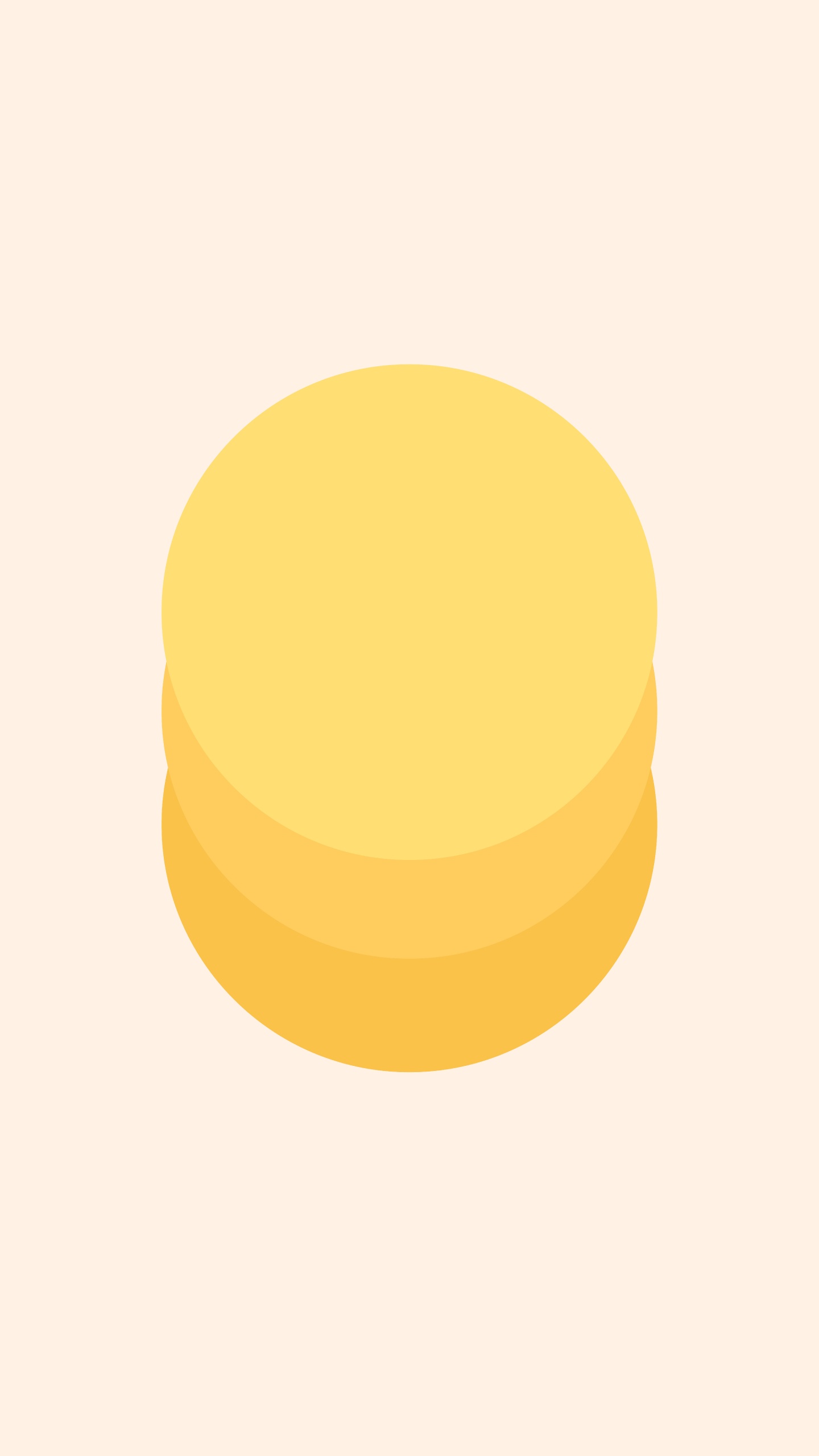 Orange, Headgear, Tints and Shades, Circle, Peach. Wallpaper in 1440x2560 Resolution
