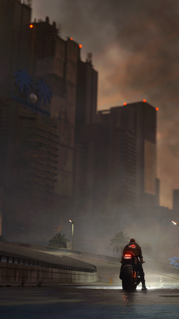 Cyberpunk 2077, cd Projekt, Pc-Spiel, Metropole, Games. Wallpaper in 750x1334 Resolution