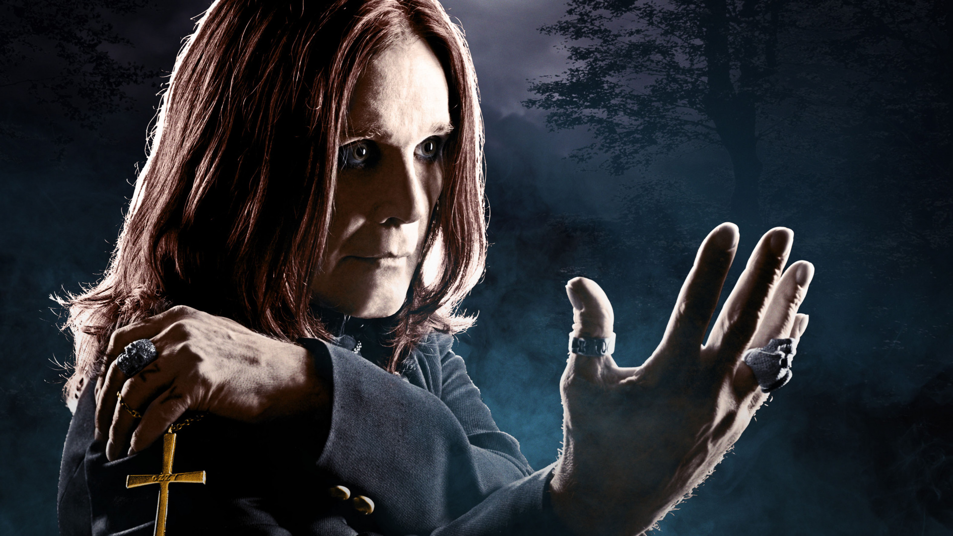 No More Tours II, Black Sabbath, Darkness, Concert Tour, Music Artist. Wallpaper in 1920x1080 Resolution