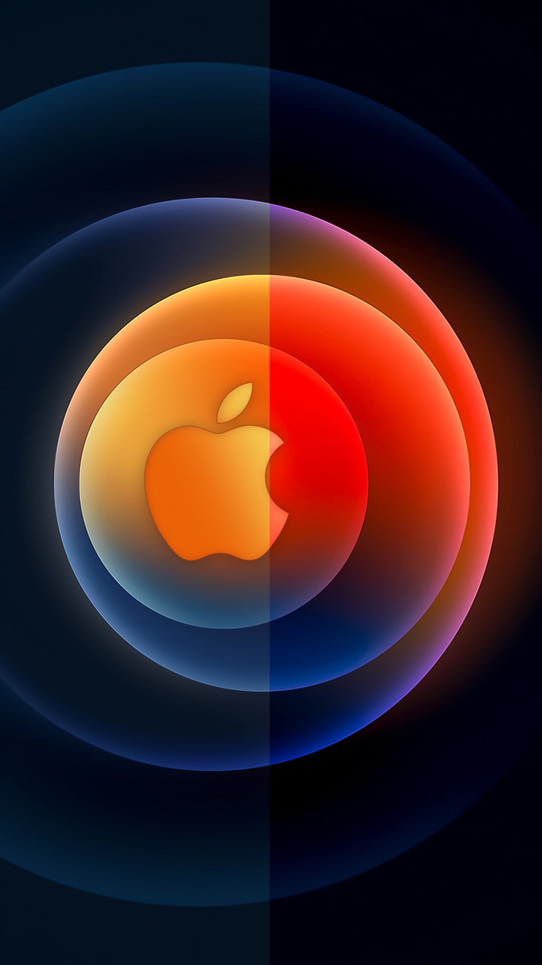 Apples, Ios, Tablet, Atmosphere, Orange. Wallpaper in 1080x1920 Resolution