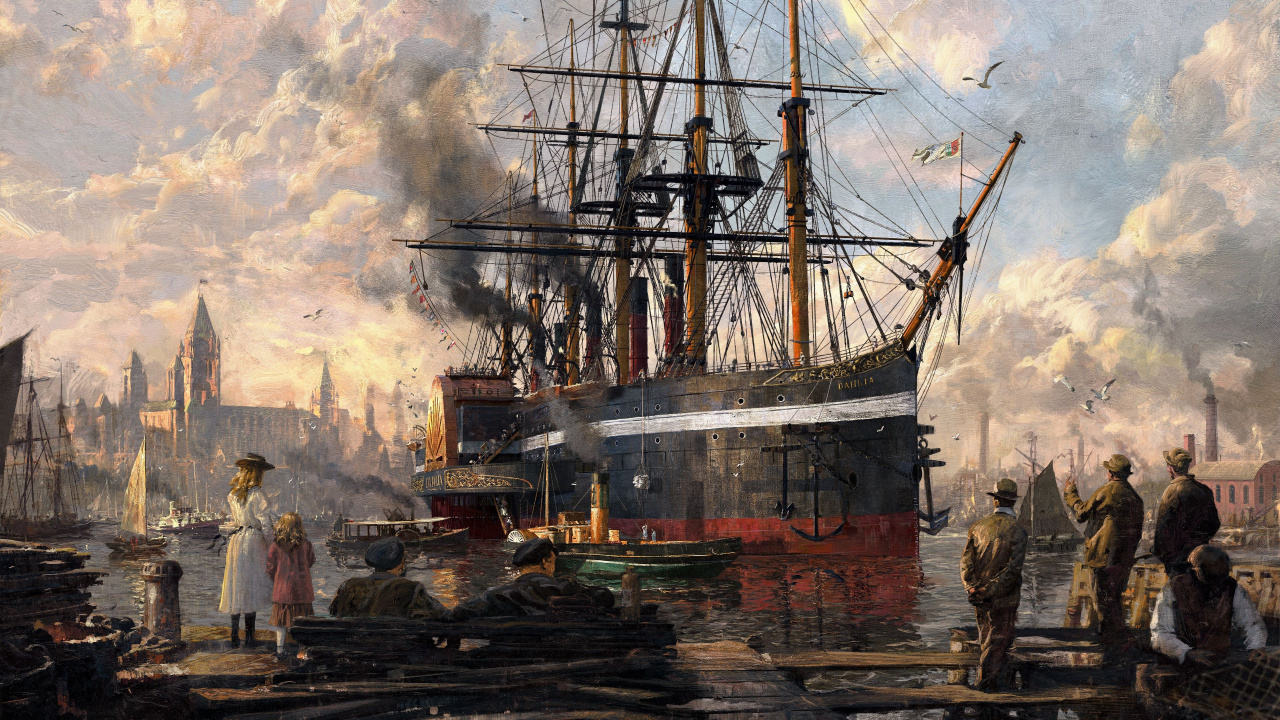 Anno 1800, Anno 1800 The Passage, Anno 1800 Season 2 Pass, Ubisoft Blue Byte, Ubisoft. Wallpaper in 1280x720 Resolution