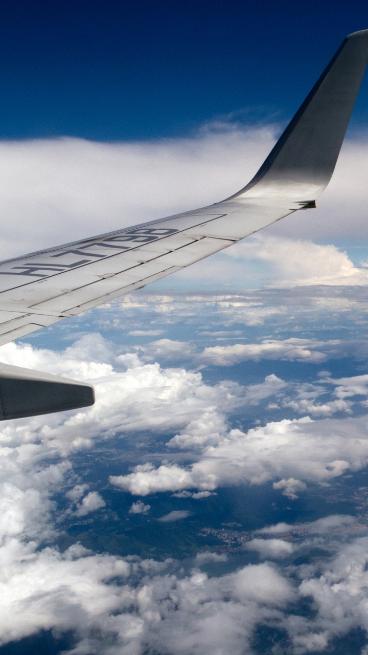 White Clouds and Blue Sky During Daytime. Wallpaper in 720x1280 Resolution