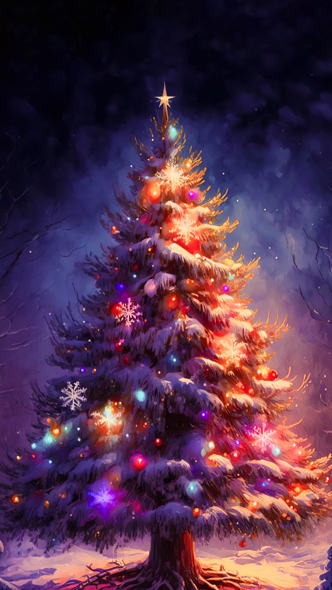 Weihnachtsbaum, Baum, Weihnachtsbeleuchtung, Balsam-Tanne, Christmas Ornament. Wallpaper in 1080x1920 Resolution