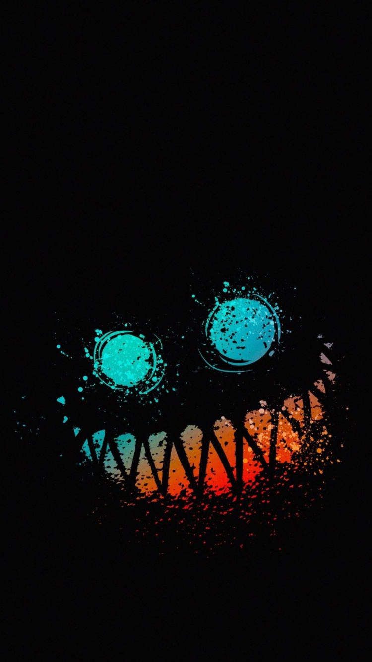 Kunst, Automotive Lighting, Farbtöne Und Schattierungen, Kreis, Mitternacht. Wallpaper in 750x1334 Resolution