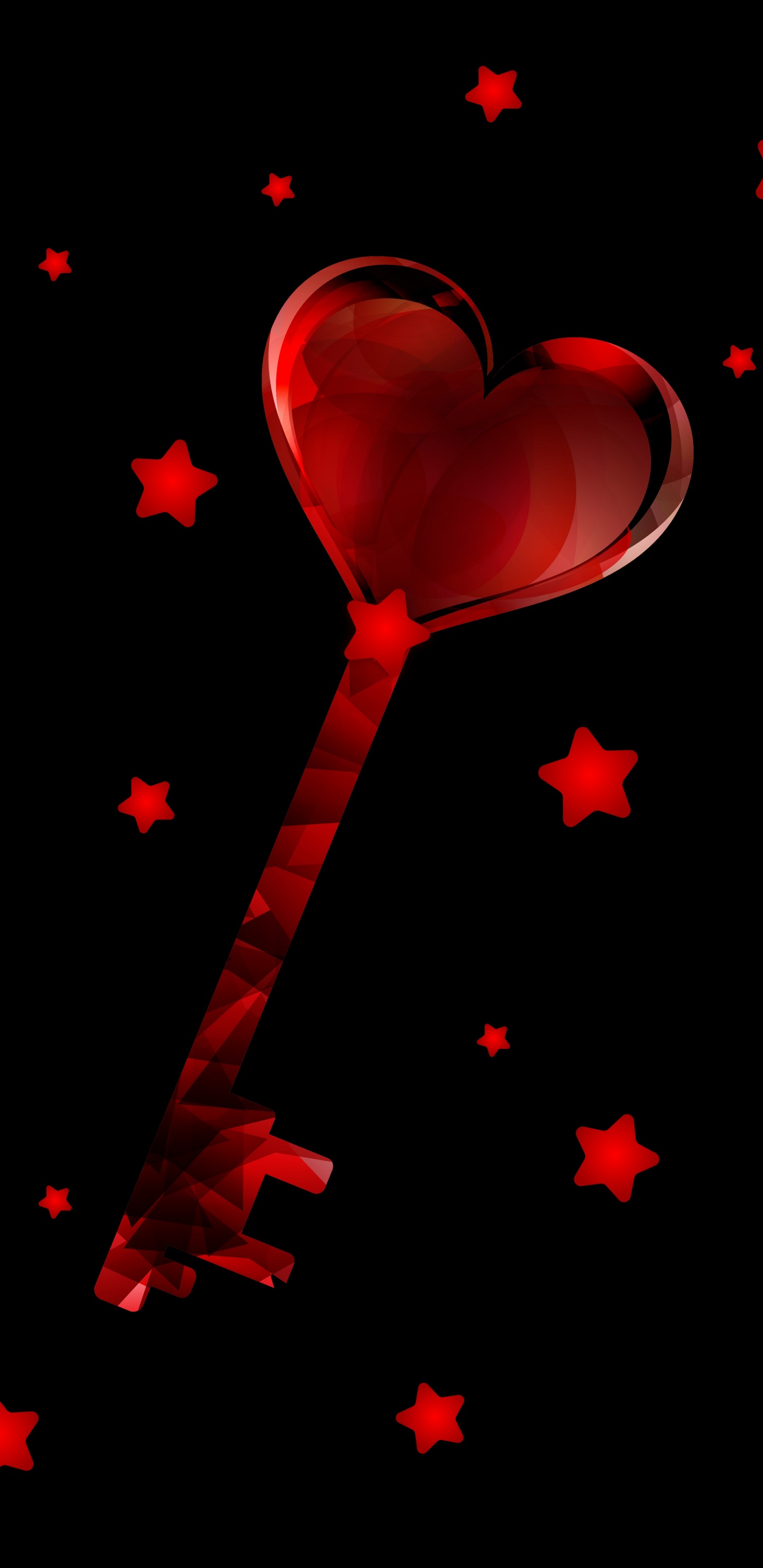 Heart, Red, Valentines Day, Love, Carmine. Wallpaper in 1440x2960 Resolution