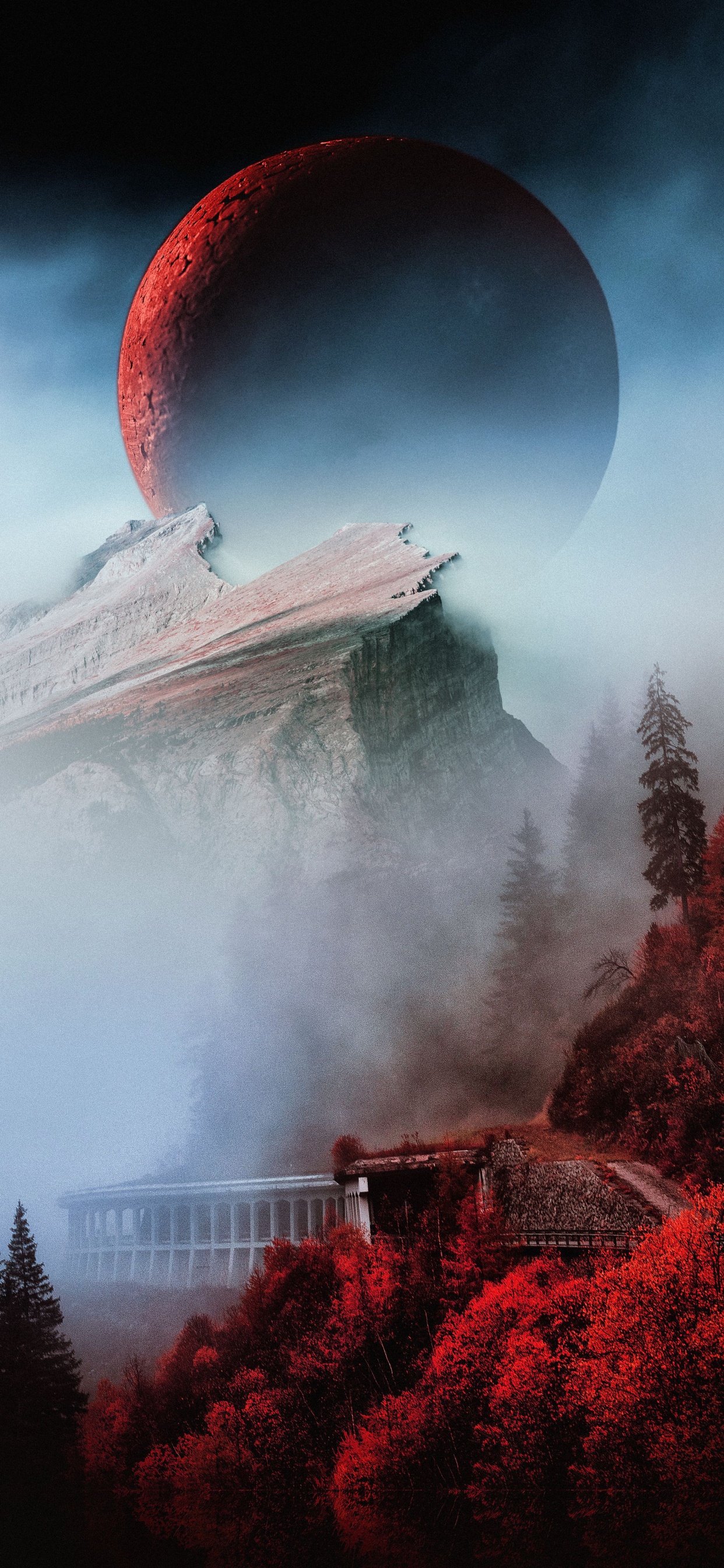 Art, Atmosphere, World, Cloud, Nature. Wallpaper in 1242x2688 Resolution