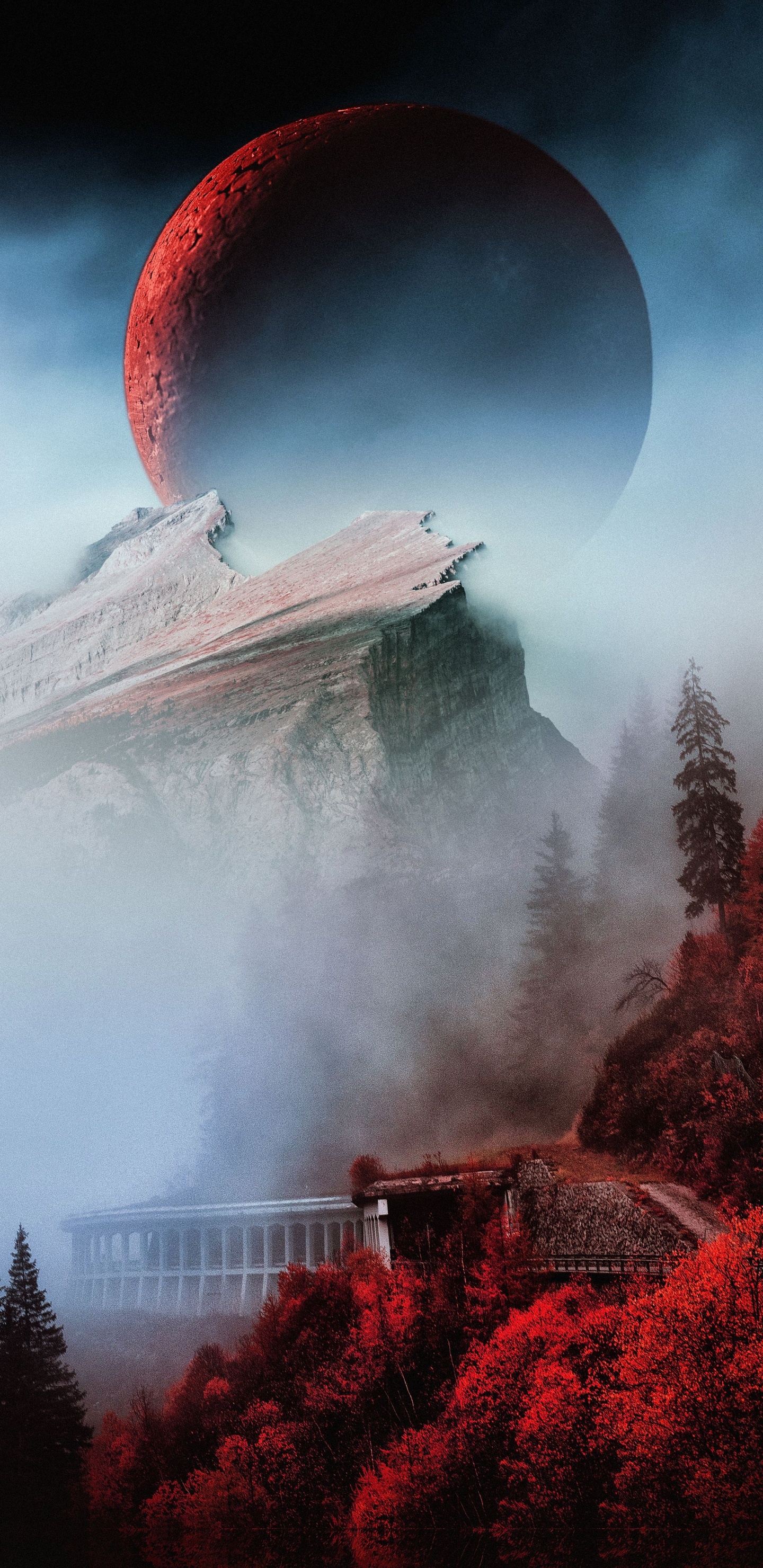 Art, Atmosphere, World, Cloud, Nature. Wallpaper in 1440x2960 Resolution