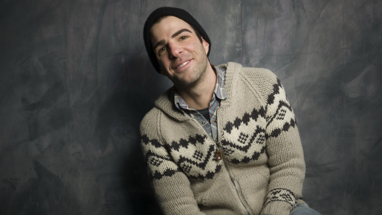 Zachary Quinto, Spock, Star Trek, Actor, Portrait. Wallpaper in 1280x720 Resolution